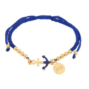 Amo Capri bracciale cordoncino  Ancora