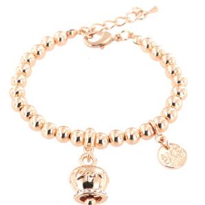 Amo Capri bracciale pallinato rose campana