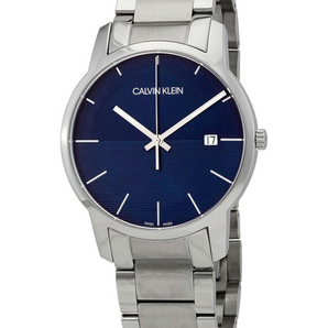 CALVIN KLEIN OROLOGIO CITY BLU