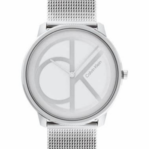 CALVIN KLEIN OROLOGIO ICONIC MESH SILVER