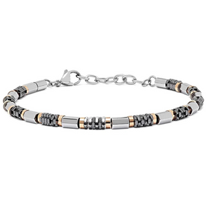 Comete Bracciale Ematite e Pvd UBR 969