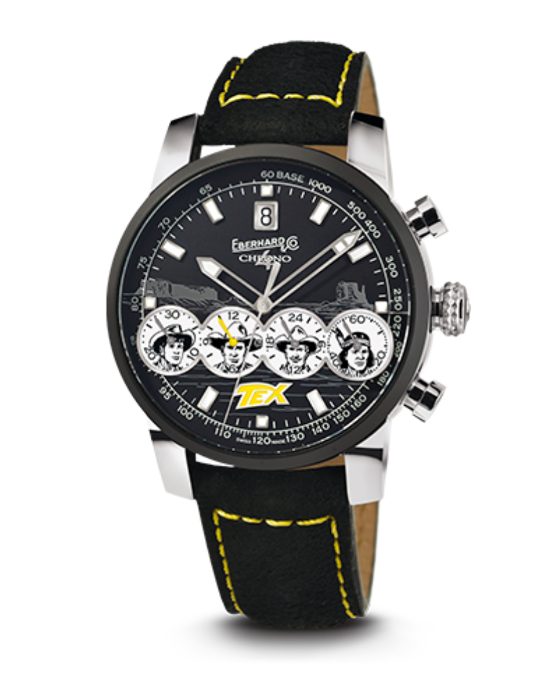 Eberhard orologio Chrono Pards nero 31079 CP
