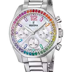 Festina orologio acciaio Rainbow F20606/2