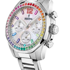 Festina orologio acciaio Rainbow F20606/2