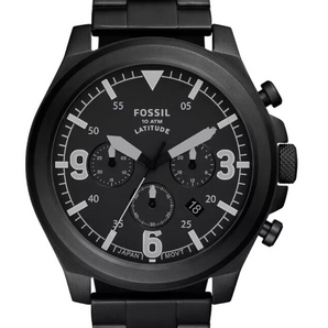 Fossil orologio Total Black FS5754