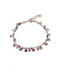 Giade bracciale Argento 924 cristalli e cuori