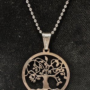 Giade collana Argento Albero della Vita