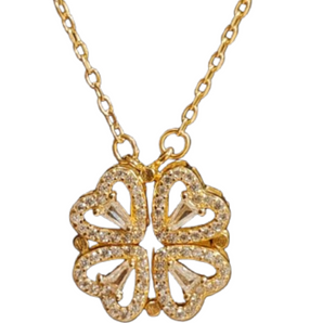 Giade collana Argento 925 Fiore Cuore componibile