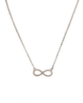Giade collana Argento 925 Infinito Zirconi