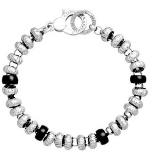 Giovanni Raspini bracciale beads neri