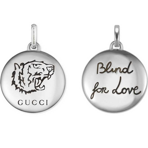 Gucci ciondolo tondo Blind For Love