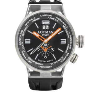 LOCMAN OROLOGIO MONTECRISTO NERO 0508A01S-00BKWHSK