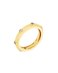 Labrioro anello Easy Chic zirconi bianchi