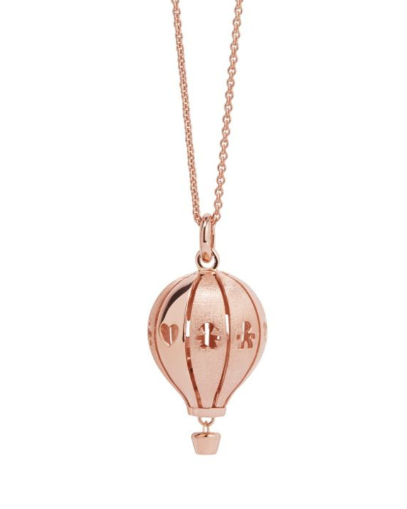 collana suonamore in argento placcato oro rosa