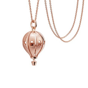 Le Bebè collana suonamore in argento placcato oro rosa