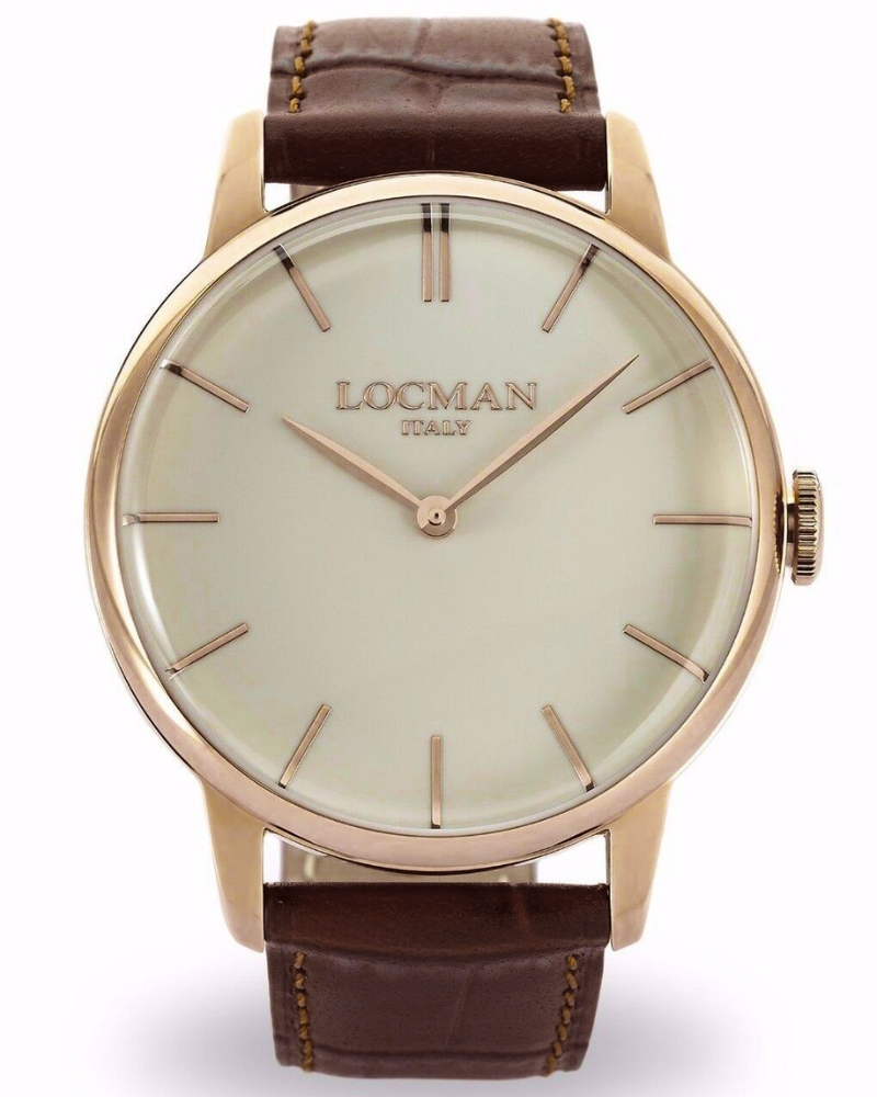 Locman orologio Dolce Vita cinturino Pelle marrone scuro 0254R05R-RRAVRGPT