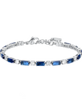 Luca Barra bracciale Tennis zirconi blu