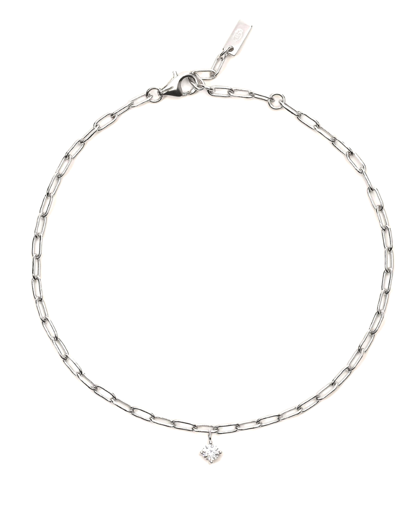 Mabina cavigliera Treasure silver