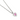 Mabina collana Argento Cuore tormalina rosa