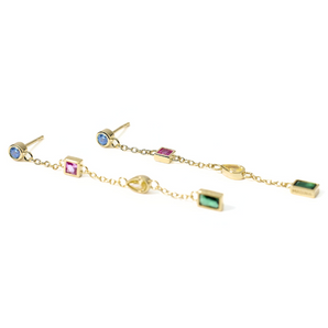 Mabina orecchini Raimbow multicolor