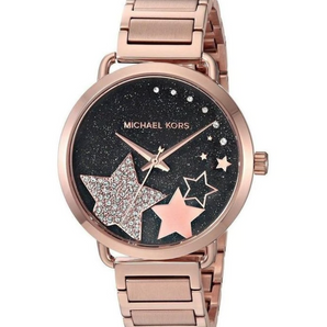 Michael Kors orologio Classic rose quadrante nero MK3795