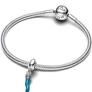 Pandora charm Cornino portafortuna turchese 791361C02