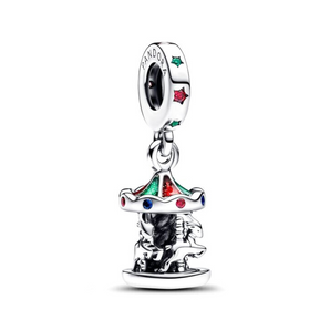 Pandora charm Giostra di Natale 793586C01