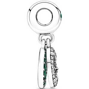 Pandora charm pendente Quadrifoglio verde 797906NRGMX