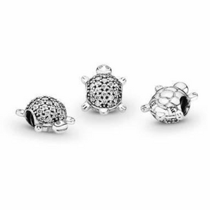 Pandora charm Tartaruga Paviè 791538CZ