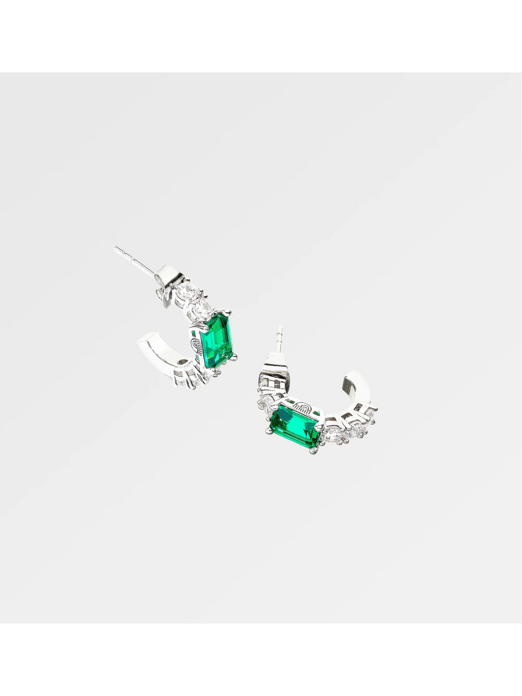 ORECCHINI A CERCHIO EMERALD SMALL