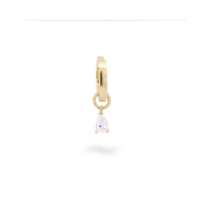 Mono orecchino cerchio Rue Des Mille argento 925 color oro