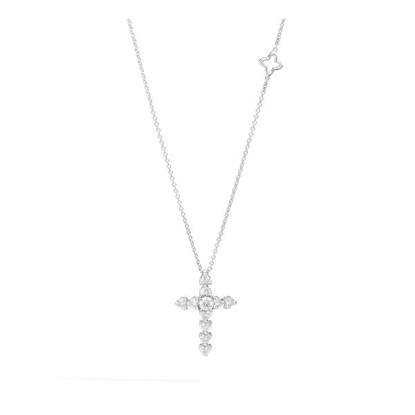 Collana Croce oro 18kt Re Carlo