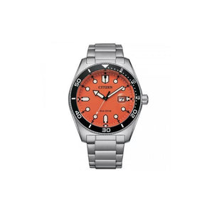 CITIZEN OROLOGIO ECO DRIVE MARINE ARANCIO