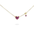 Collana Rue des Mille GIROCOLLO PAVÈ COLORATO E MINI CASTONE – STARDUST TEN GRZ-018 M1 CUO C AU