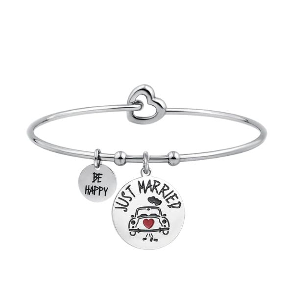 BRACCIALE DONNA IN ACCIAIO JUST MARRIED