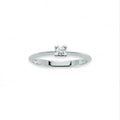 Anello Miluna solitario in oro 18kt e diamante