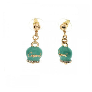Orecchini BELVEDERE GOLD VERDE ACQUA Amo Capri Donna
