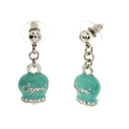 Orecchini BELVEDERE SILVER VERDE MARINO Amo Capri Donna