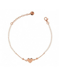 BRACCIALE CUORE FRECCE ROSA