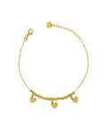 BRACCIALE MICROANELLI 3 CUORE