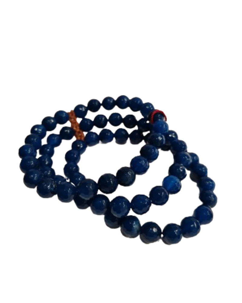 Rajola bracciale charlotte strach 3 fili con agata blu