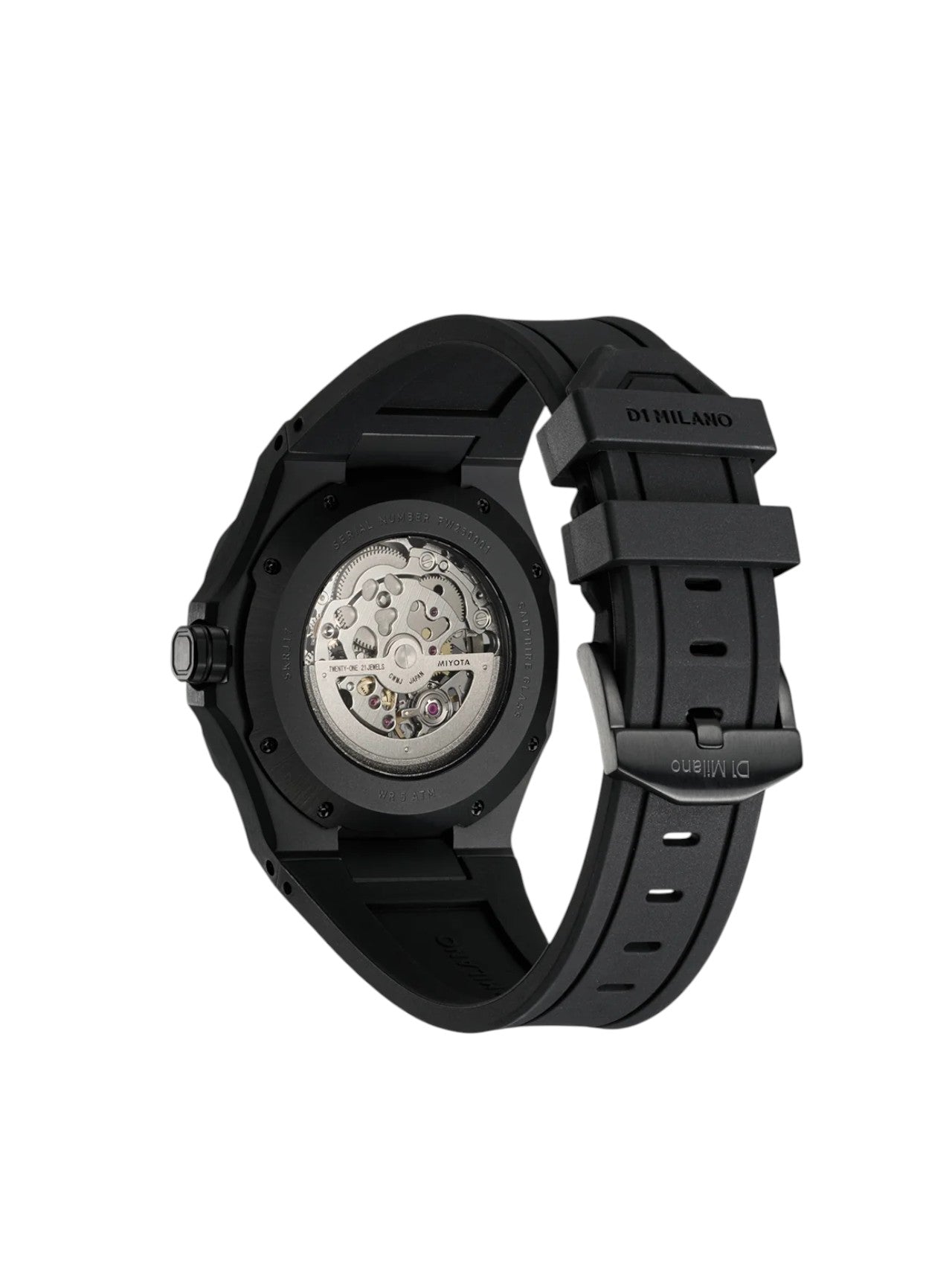 Orologio D1 Milano Jet Black