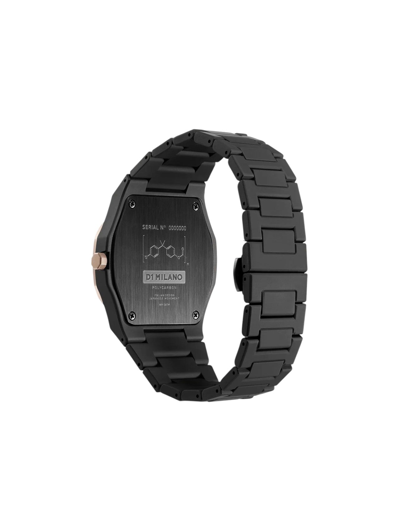 Orologio D1Milano Uomo/Donna Black Mesh