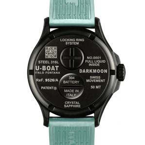U-BOAT OROLOGIO DARKMOON 44MM BK AQUAMARINE PVD 9526/A