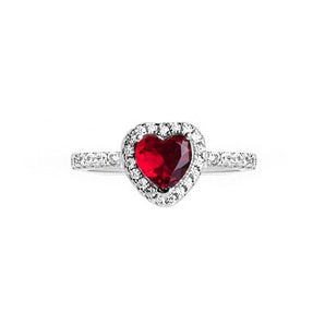 ChiMiAma anello | cuore rosso