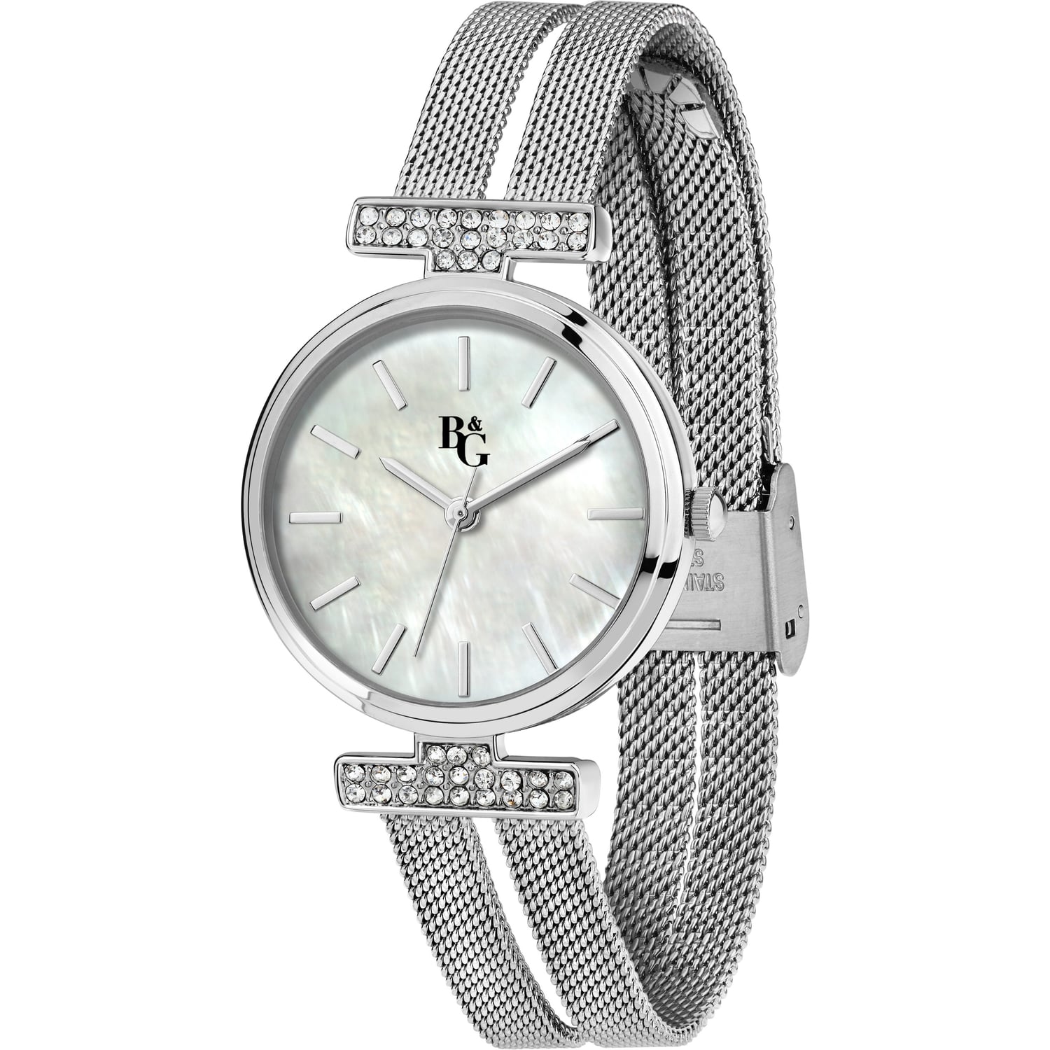 Bling White Mop Dial