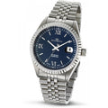 Caribe 39mm Gent 3H Blue Dial