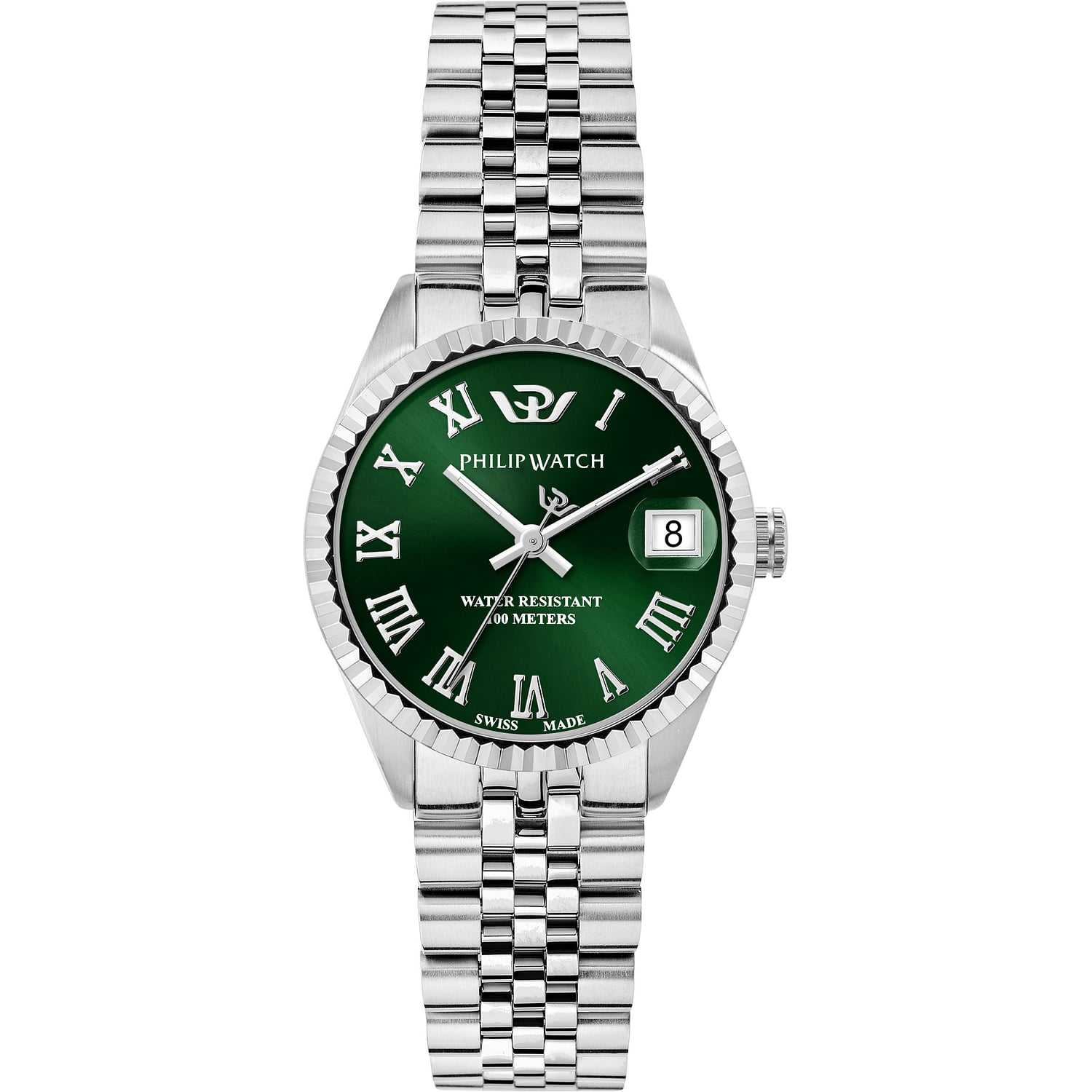 Caribe 31mm 3H Green Dial
