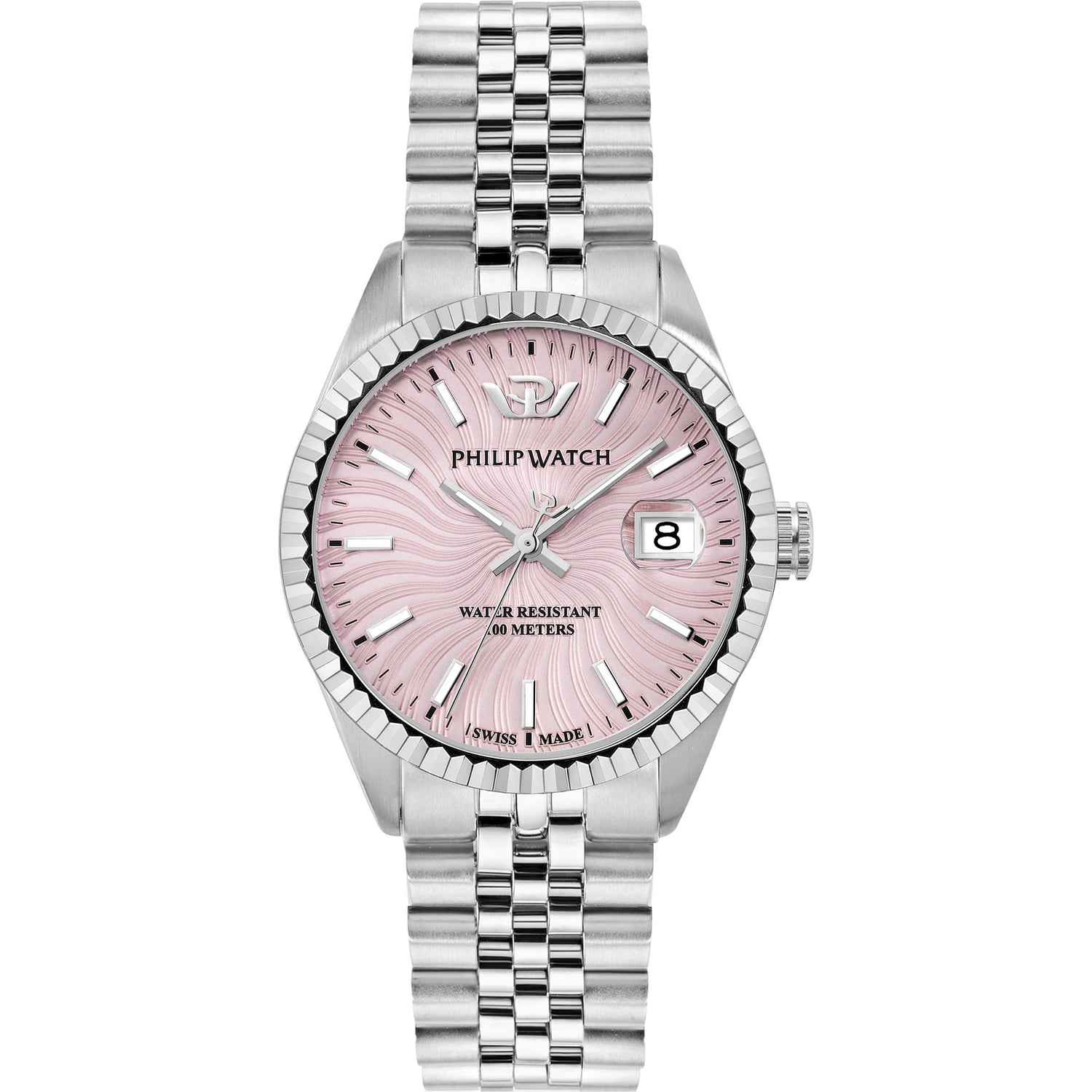 Caribe 35mm 3H Rose Dial SS BR