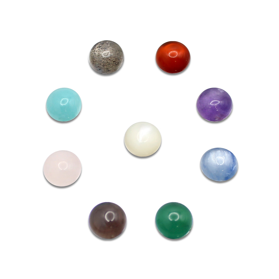 Orecchini con medaglione in bronzo e argento e pietra centrale 2